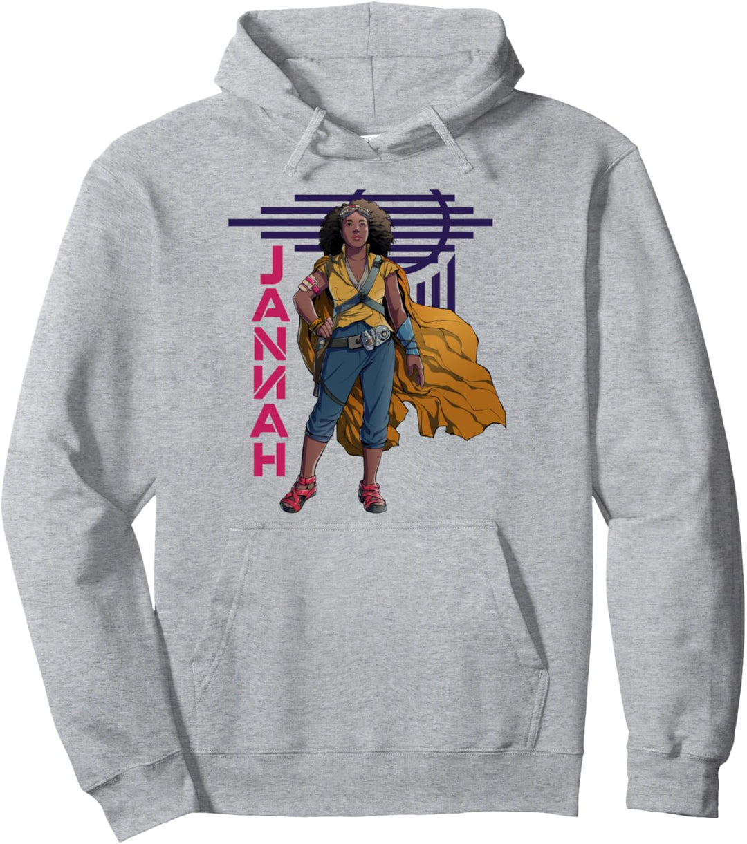 Star Wars: The Rise Of Skywalker Jannah Portrait Pullover Hoodie