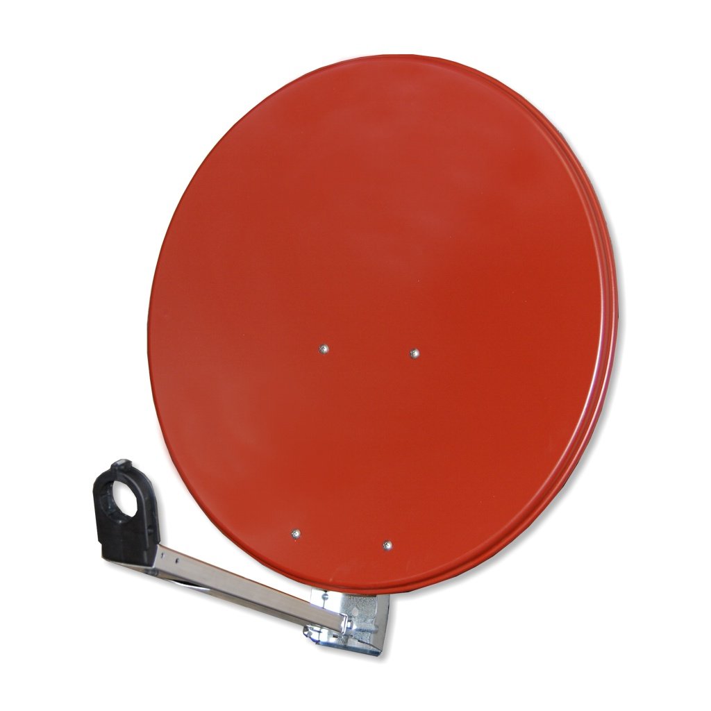 Antenne Gibertini 85 cm Alu Ziegelrot L-Serie