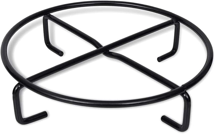 vidaXL Dutch Oven 4,2L Gusseisen Kessel Kochtopf Bräter Topf Feuertopf Camping 4.2 l, 4.2 l