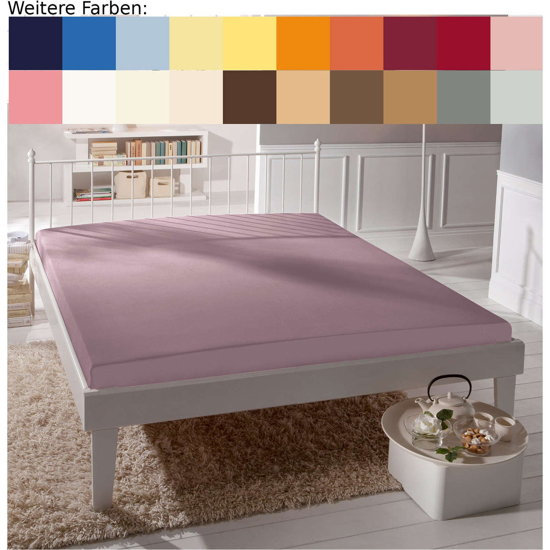 Bassetti SPANNBETTLAKEN, Classic Lavender, 180x200 200x220 180x200 200x220 Classic Lavender, 180x200