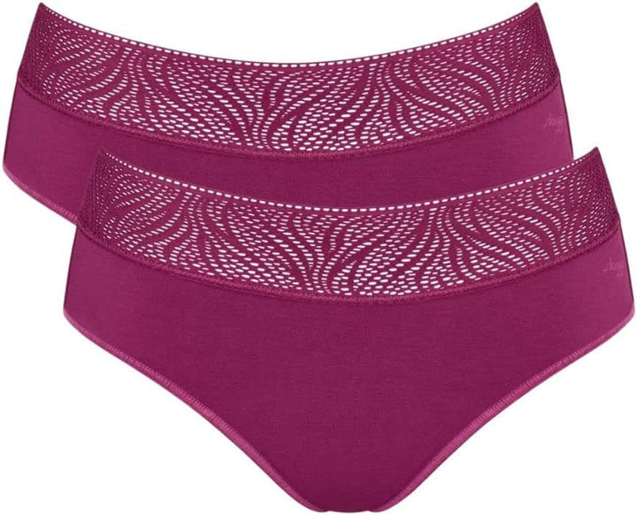 Sloggi Damen Period Pants Hipster Light 2p Slip (2er Pack) M Wine, M Wine