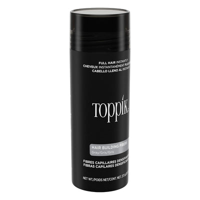 TOPPIK Hair Building Fibers Gray, 1er Pack (1 x 28 g)
