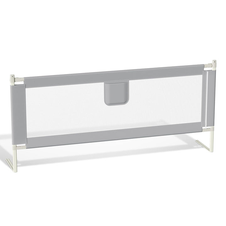 Ikodm 2X 180cm Bettgitter für Kinder, Bettschutzgitter Höhenverstellbar von 64-96cm, Rausfallschutz