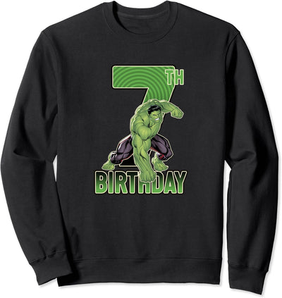 Marvel The Hulk Happy 7th Birthday Sweatshirt