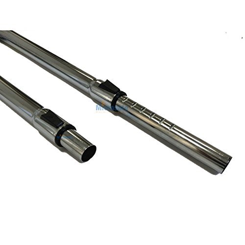 Teleskoprohr passend für Hanseatic Premium Line Royal Pro, Saugrohr/Staubsaugerrohr 2 x 50cm lang