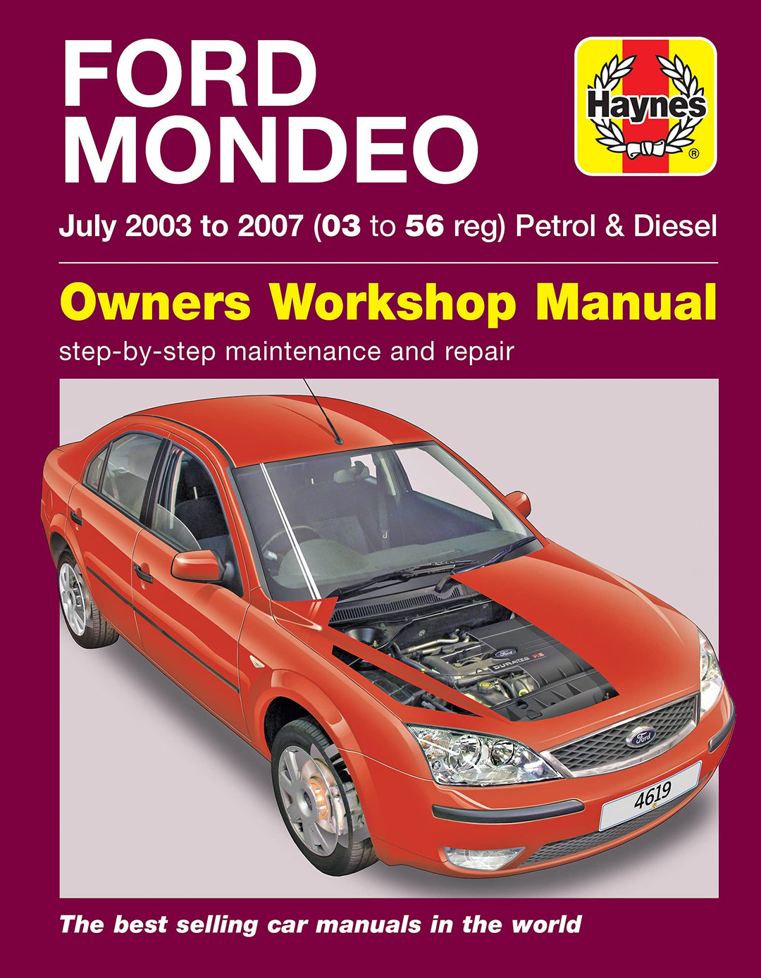 Ford Mondeo Petrol & Diesel (July 03 - 07) Haynes Repair Manual, Taschenbuch