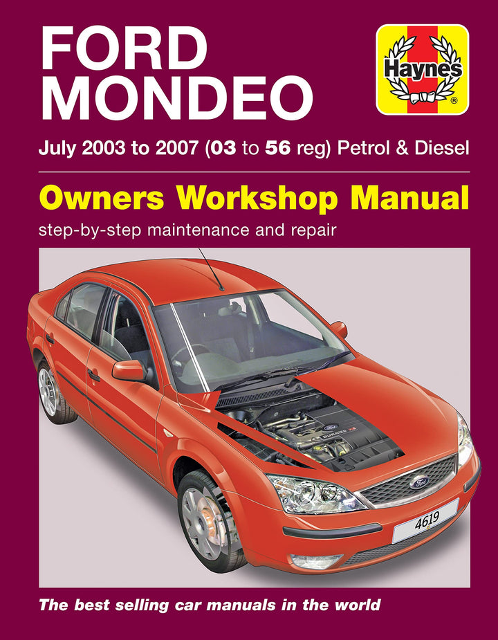 Ford Mondeo Petrol & Diesel (July 03 - 07) Haynes Repair Manual, Taschenbuch