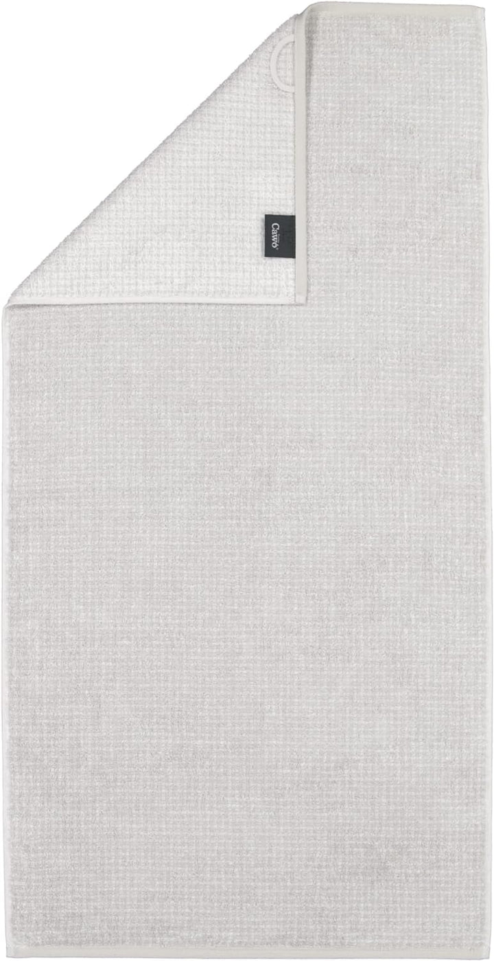 CAWÖ Home Handtücher Zoom Allover 122 Platin - 76 Duschtuch 80x150 cm, Duschtuch 80x150 cm