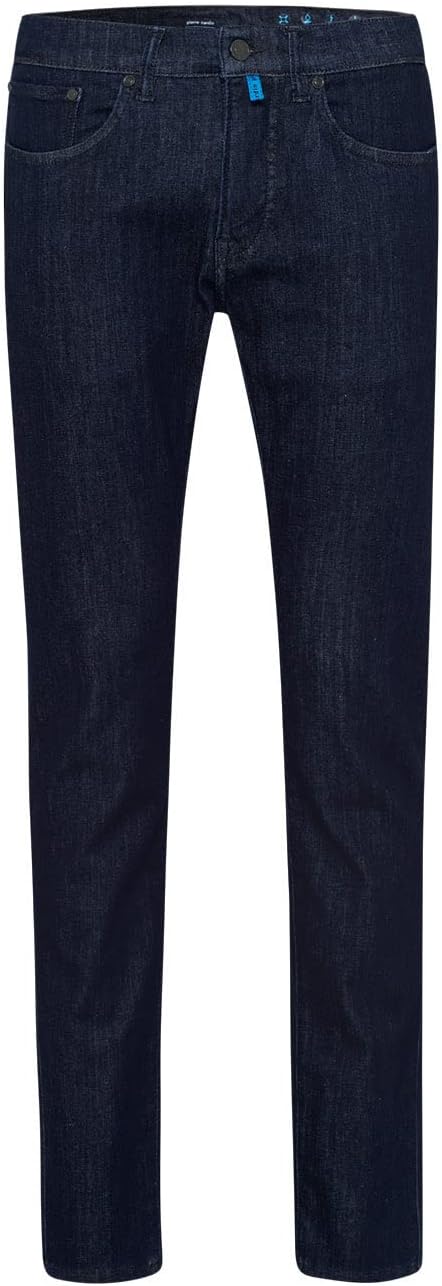 Pierre Cardin Herren Antibes Jeans 30W / 34L Dark Blue Raw, 30W / 34L Dark Blue Raw