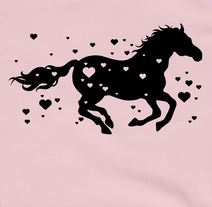 Shirtracer - Kinder Hoodie Jungen Mädchen - Laufendes Pferd I Pferde Geschenk Reiten I Pferdemädchen