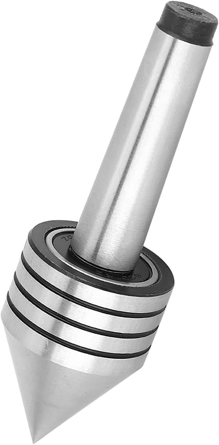 MT2 Live Center, Mitlaufende Körnerspitze Zentrierspitze Drehmaschine Genauigkeit 0,01 mm Durchmesse