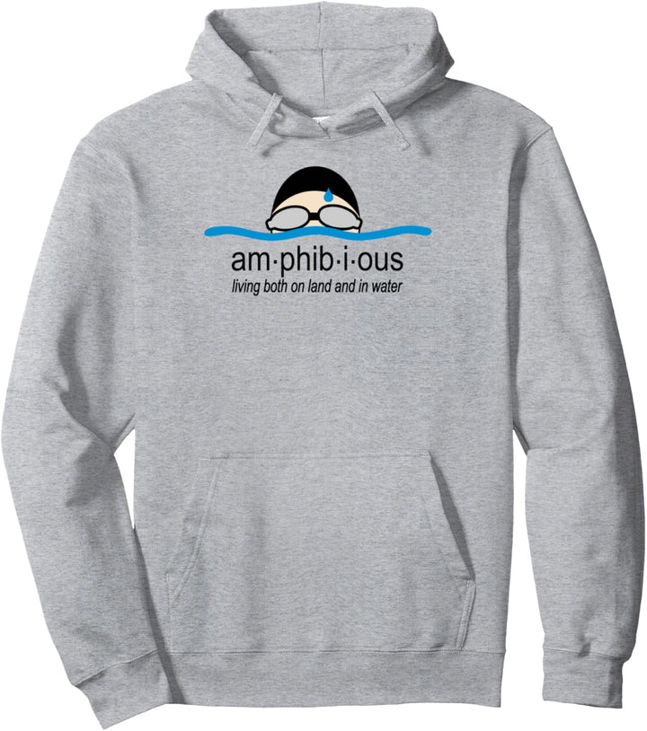 Schwimmen - Amphibien Pullover Hoodie