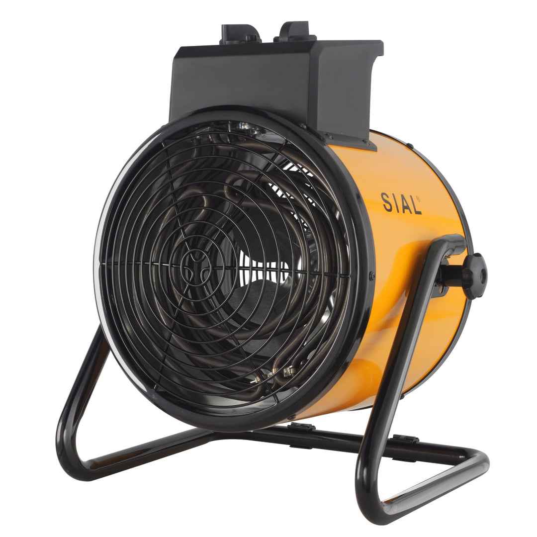 SIAL Industriell Heizlüfter 3000W - Elektrische Heizung - Heizstrahler Bauheizer - Heizgebläse Für G