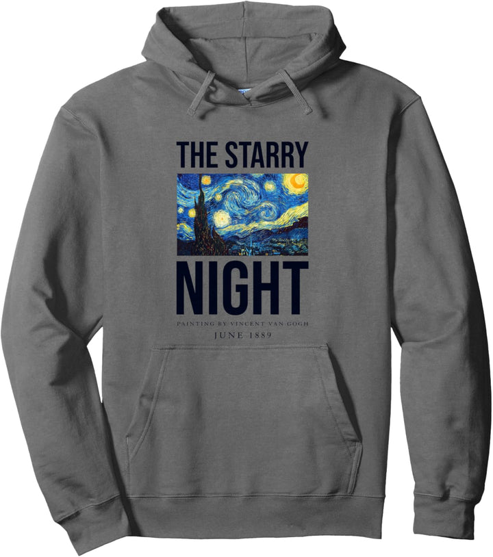 The Starry Night T-Shirt, cooler Vincent Van Gogh Painter Pullover Hoodie