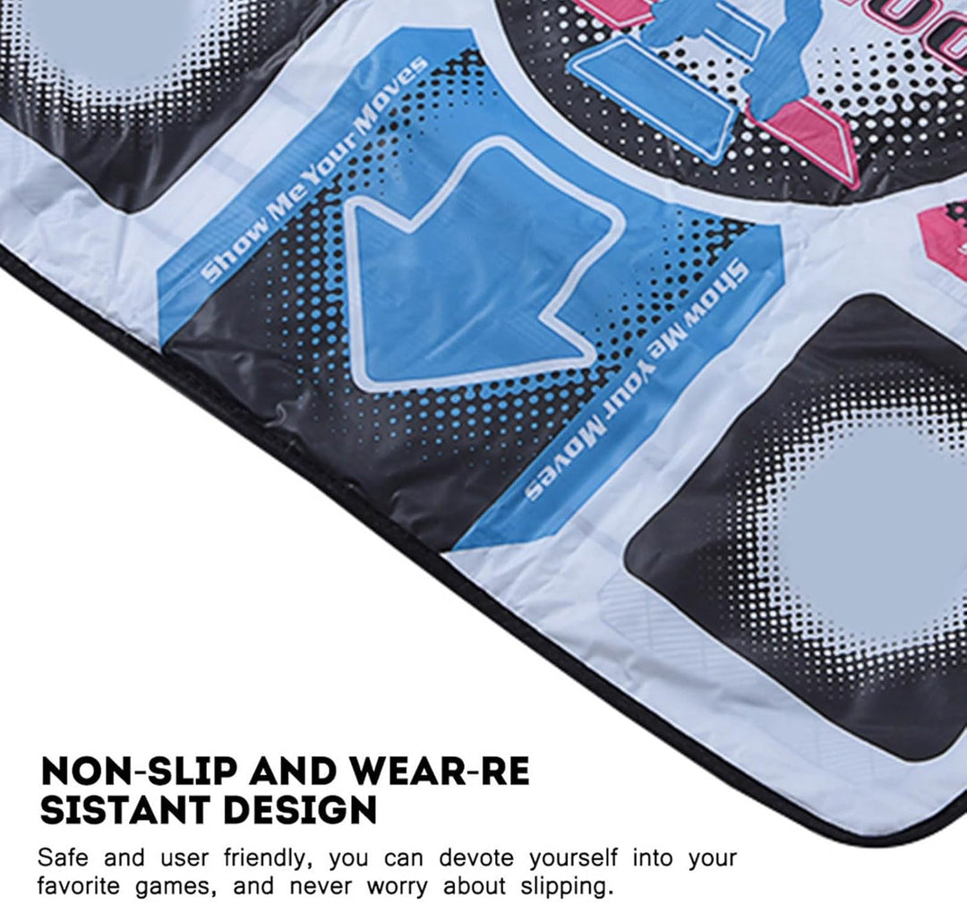 Tanzmatte für Nonslip Dance Pad – EIN Hochempfindliches Tanzspielpad mit USB-Konnektivität, Kompatib