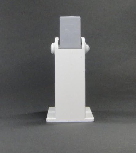Toolflex Wandhalterung mit 90 cm Schiene für 5 Halterungen Weiss z.Bsp. Gartengeräte, Besen, Wischmo