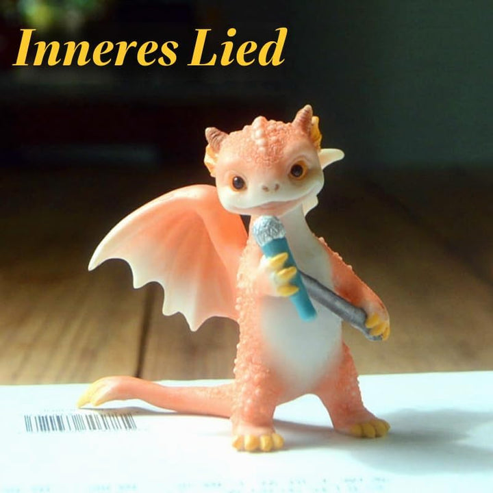 Miniatur Fee Garten Drache Figurine- Mein Solokonzert Singen Drache, Singen Drache