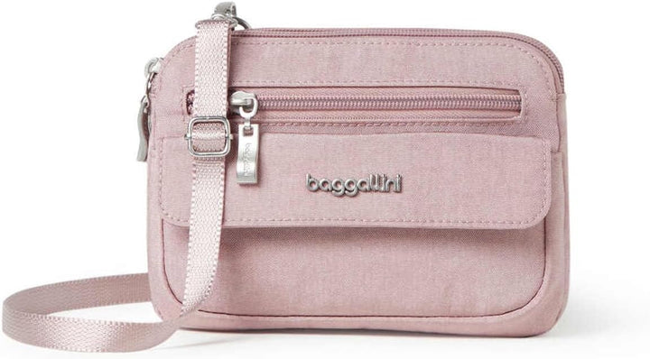 Baggallini Damen Modern Everywhere Mini, Einheitsgrösse Blush Shimmer, Blush Shimmer