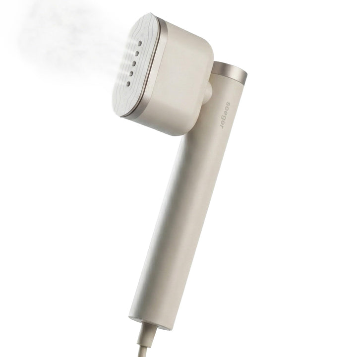 Seeger Dampfglätter - Tragbarer & Handlicher Reisedampfglätter - 2-in-1 Steamer - 120ml Wassertank -
