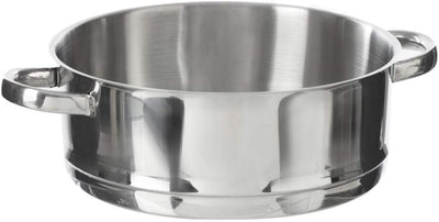 WEB2O Couscous-Topf aus Edelstahl Induktion und Glaskeramik – 11 Liter – Durchmesser 26 cm