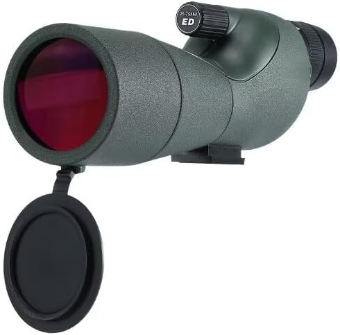 25-75X60ED Monokular Zoom Teleskop mit BAK4 Prisma FMC Fernrohr Erwachsene with Adapter and Tripod T