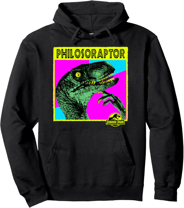 Jurassic Park Velociraptor Philosoraptor Pullover Hoodie