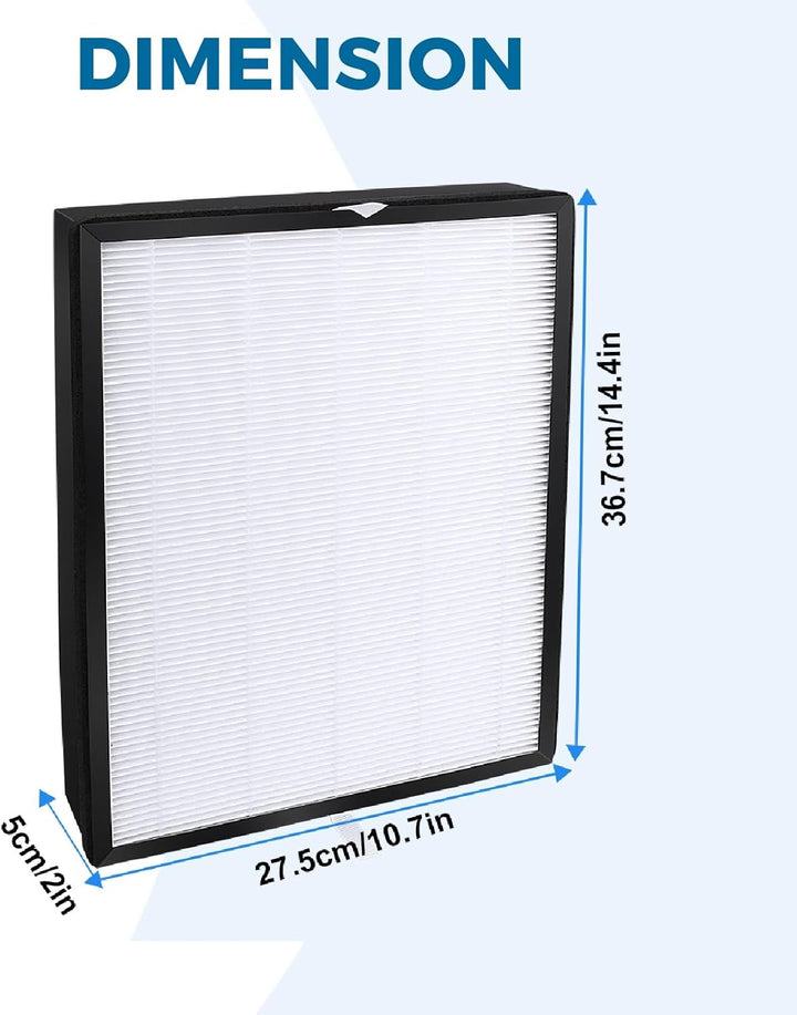 FY2422/30 Ersatzfilter Kompatibel mit Philips AC2882 AC2887 AC2889 AC3829 2000er und 3000er Serie Lu