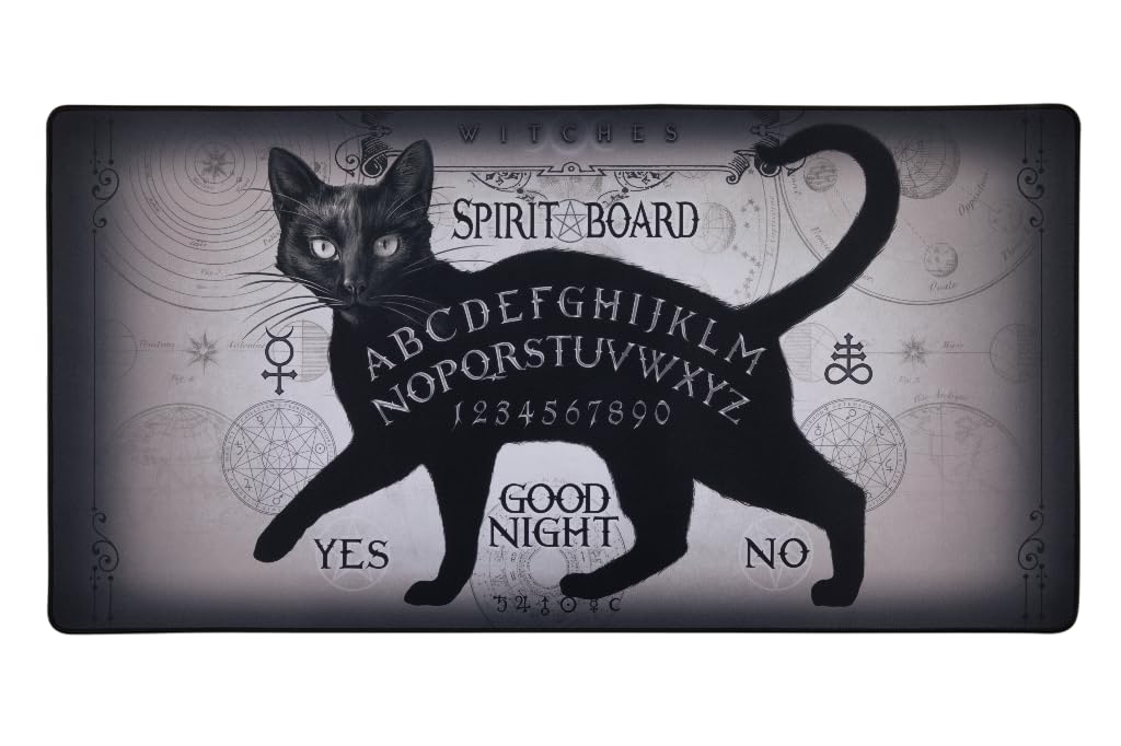 Konix Alchemy XXL Gaming-Mauspad 90 x 46 cm - rutschfeste Mikrofaser-Oberfläche - Gummi - Ouija-Boar