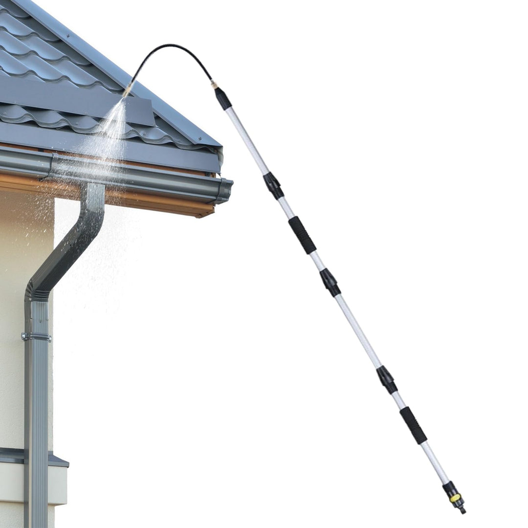 Reinigungsgerät Für Dachrinnen - 18 Zentimeter Verstellbarer Teleskopischer Reinigungsstab - Reinigu