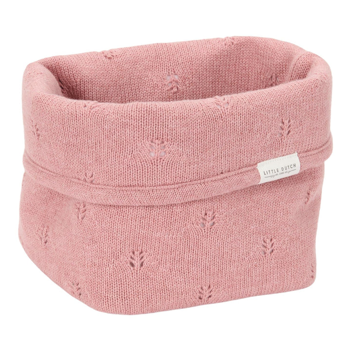 Little Dutch Wickeltischkörbchen Körbchen Korb Utensilo Organizer für den Wickeltisch Baby Strick kl