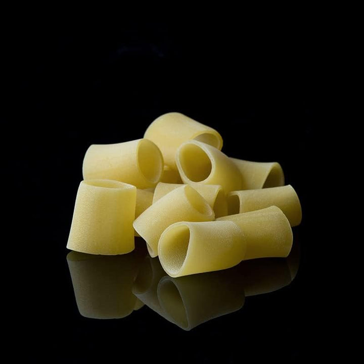 Nudelmaschine manuell mit Saugnapf und zwei Matrizen aus Messing für Casarecce und Paccheri | TORKIO