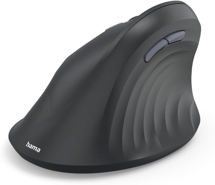 Hama Vertikalmaus für Linkshänder, Bluetooth/Funk (Multi Device, optische Maus ohne Klickgeräusch, 8