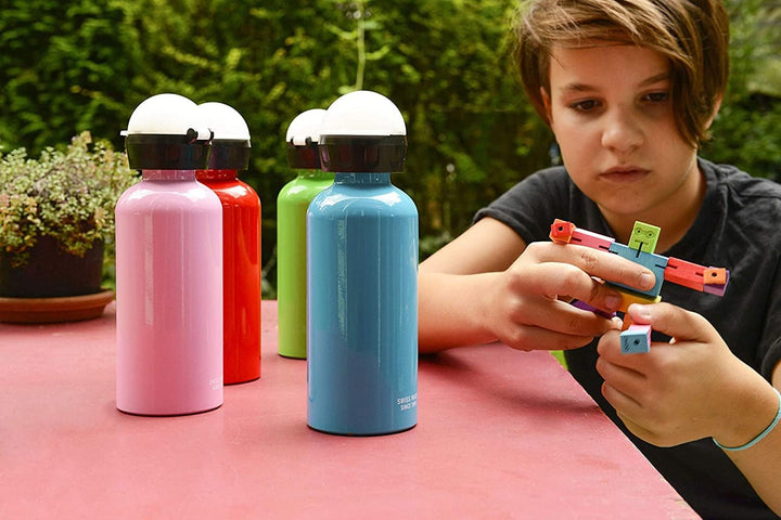 SIGG - Alu Trinkflasche Kinder - KBT - Auslaufsicher - Federleicht - BPA-frei - Klimaneutral Zertifi
