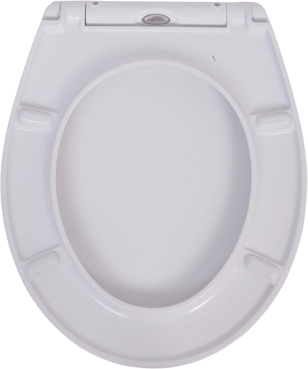 sanicomfort WC-Sitz, Duroplast, mit Absenkautomatik, Toilettensitz passend für alle handelsüblichen