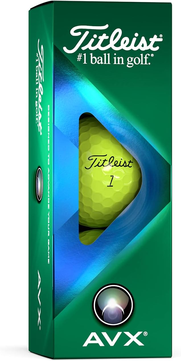 Titleist AVX Golfbälle, Gelb