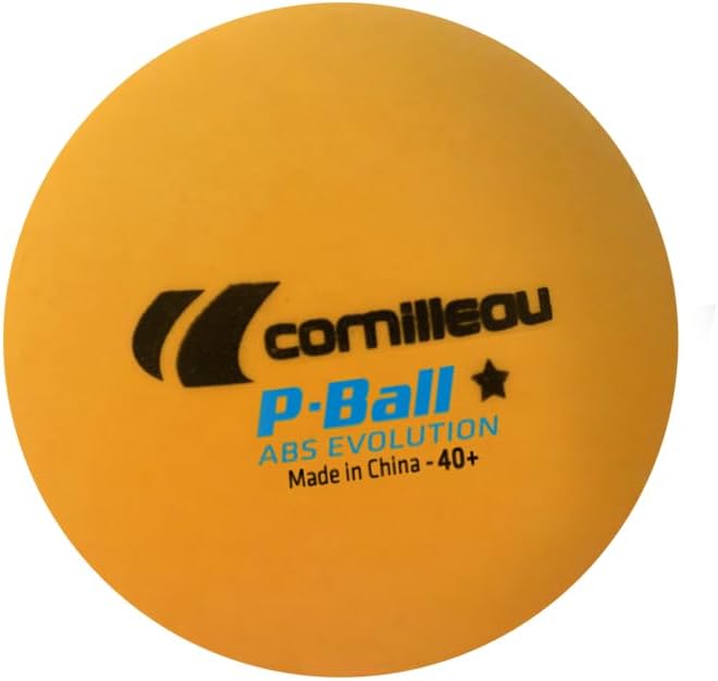 Cornilleau Ittf Plastic Abs Evolution 1 Star Trainingsbälle (72 Stück) Einheitsgrösse Orange, Einhei