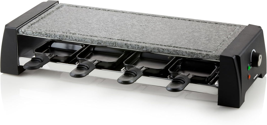 DOMO DO9189G Raclette mit Wechselplatte 8p - 1200 W
