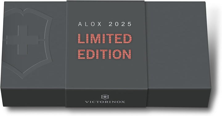 Victorinox Schweizer Taschenmesser Pioneer X Alox Limited Edition 2025, Multitool, Swiss Army Knife,