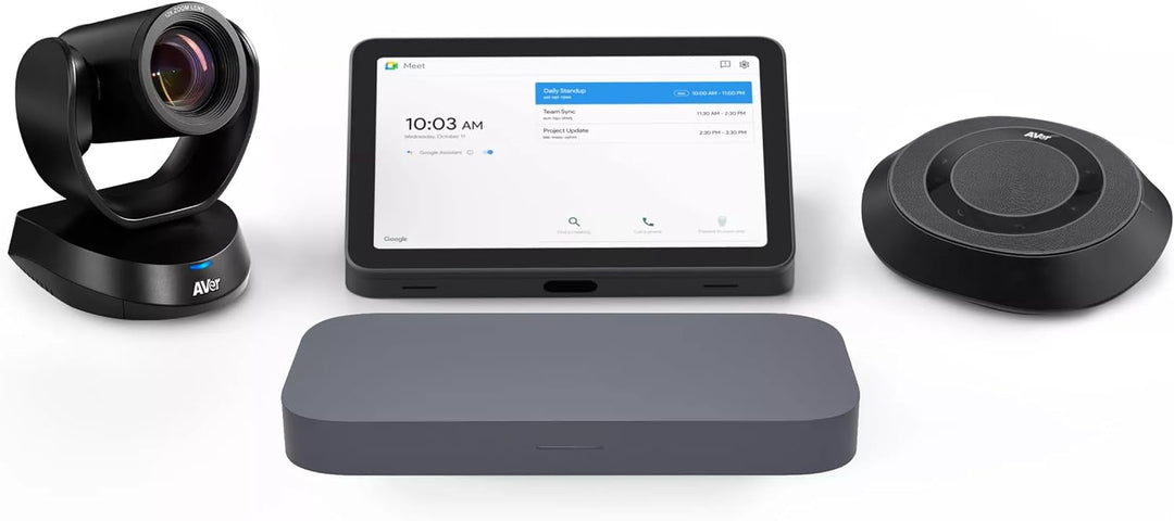 ASUS Google Meet GQE20A・Large Room Kit・Kit für Videokonferenzen (Freisprechgerät・Touchscreen-Konsole
