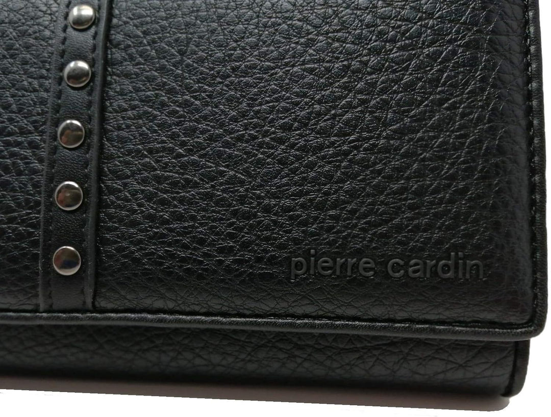 Pierre Cardin Damen geldbörse,Frauen geldorse, Mädchen, schön, gross, geräumig, Kunstleder, Geschenk