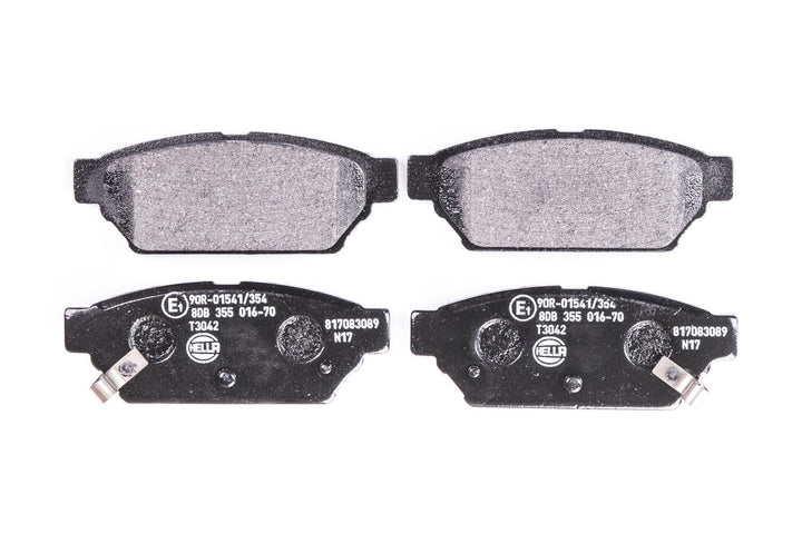 HELLA PAGID 8DB 355 016-701 Bremsbelagsatz - T3042 - Dicke/Stärke: 14.5mm - Bremssystem: Akebono - m
