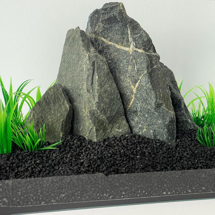 Schicker Mineral Schwarzer Aquariumsand Aquariumkies 2-3 mm, 25 kg Sack, farbecht, Salzwasser und Sü