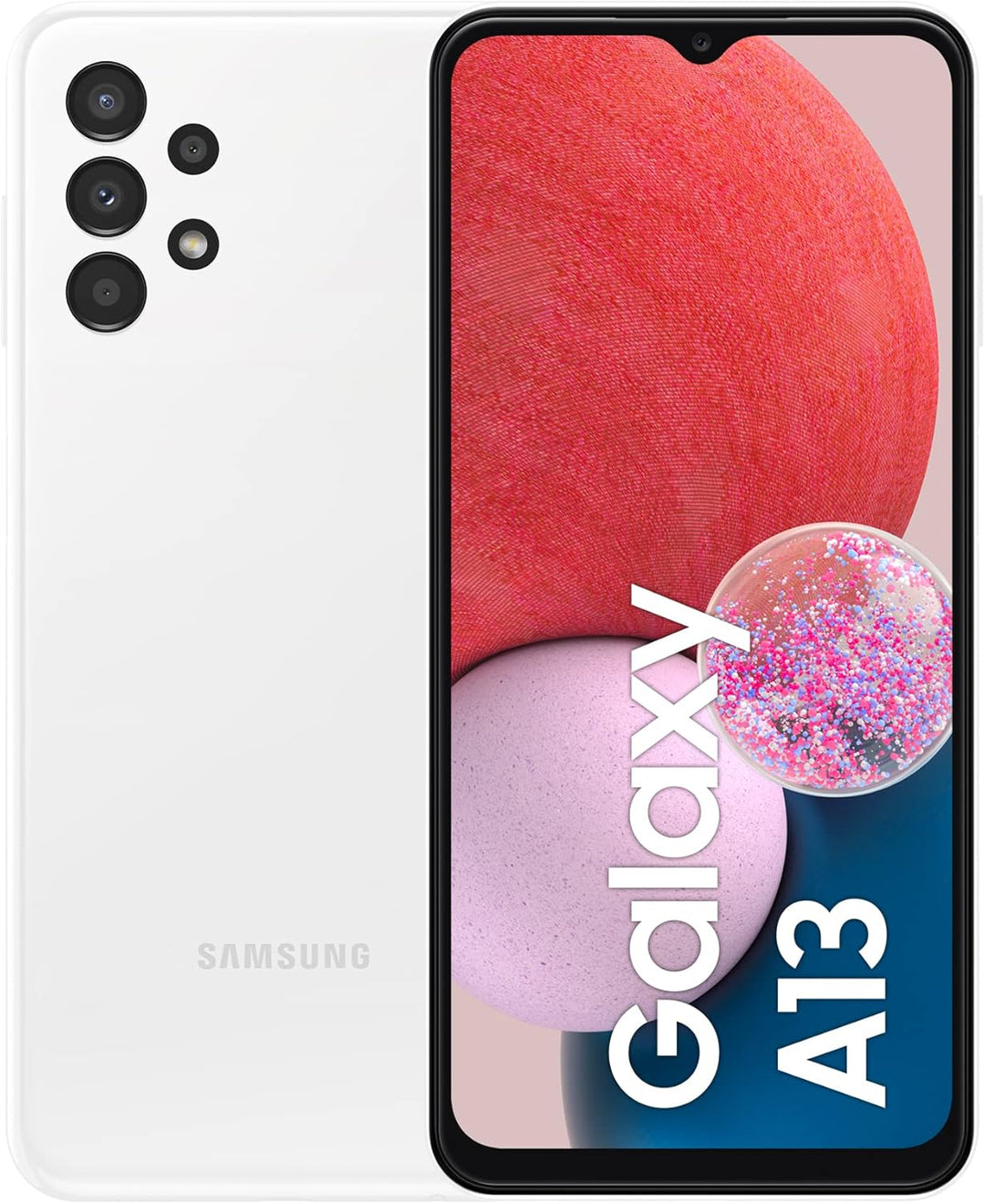Samsung Galaxy A13 Android-Smartphone, 6,6 Zoll Infinity-V Display, Android 12, 4 GB RAM und 128 GB
