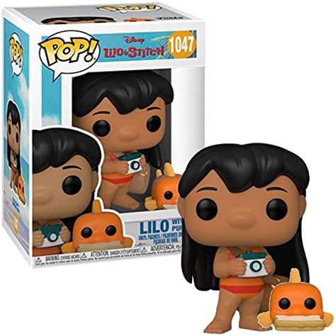 Funko POP! and Buddy: Lilo with Pudge - Lilo and Stitch - Vinyl-Sammelfigur - Geschenkidee - Offizie