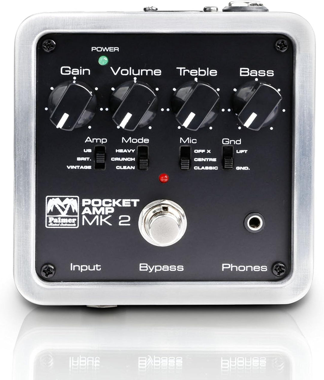 Palmer POCKET AMP MK 2 - Portabler Gitarren Preamp MK2, MK2
