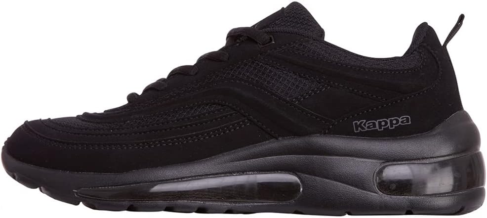 Kappa Damen Squince Mf Sneaker, Schwarz Black 1111