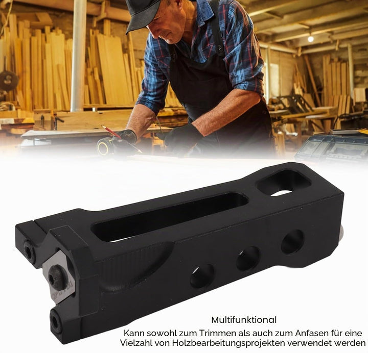 Holzbearbeitungs-Kantenschneider, Manueller Aluminiumlegierung Holzbearbeitungs Eckhobel | Kantenhob
