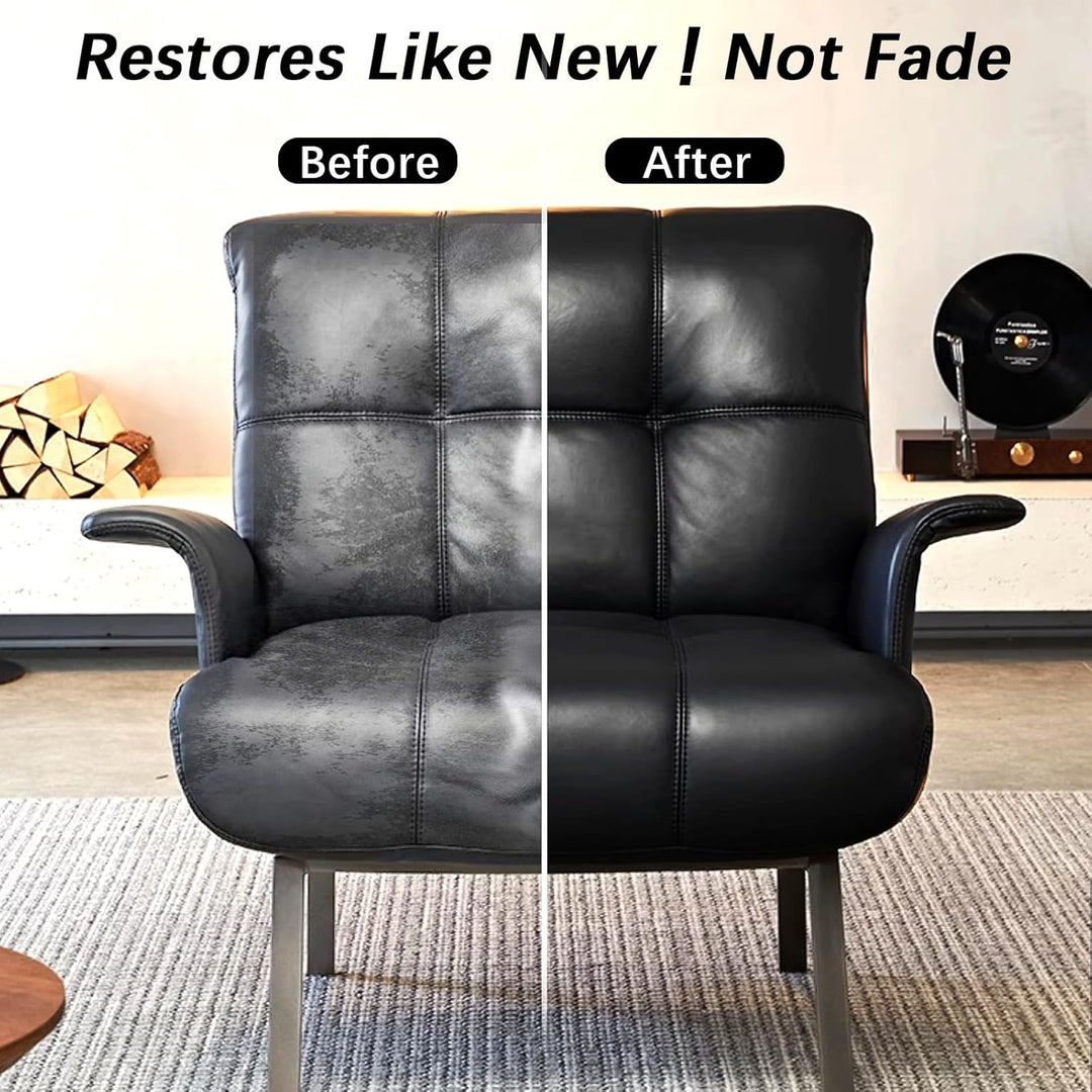 Leder Reparatur Set Schwarz, Lederpflege Für Ledercouch, Für Vinyl Möbel, Sofa, Autositze, Schuhe Fü