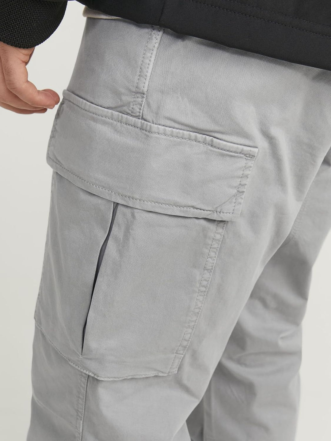 JACK & JONES Male Cargo-Hose Tapered Fit Cargo-Hose 29W / 30L Moonbeam, 29W / 30L Moonbeam