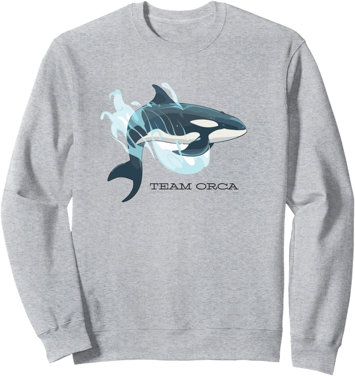 Orca Killerwale Animal Team Orca Sweatshirt